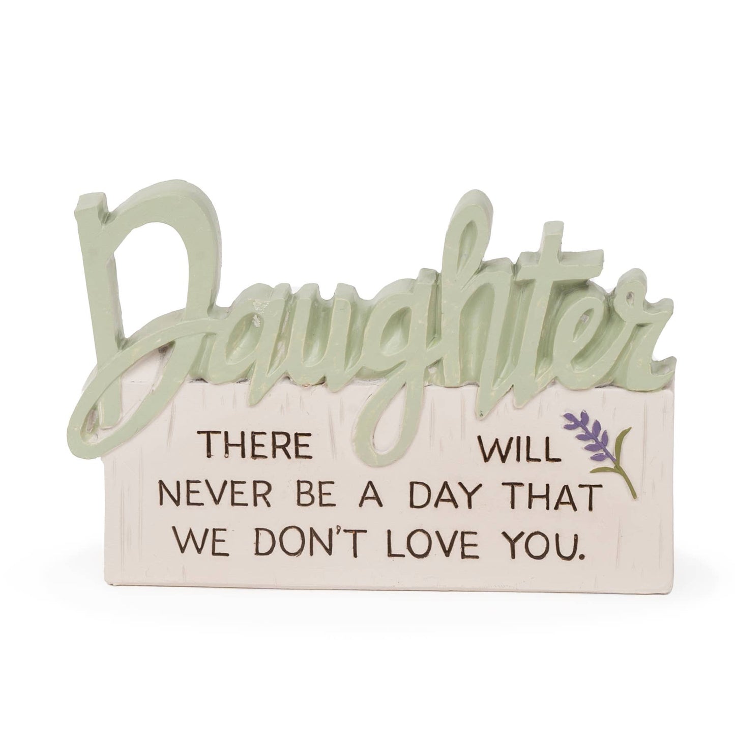 Graceful Sentiments Daughter Plaque