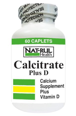 Natrul Health Calcitrate Plus Vitamin D