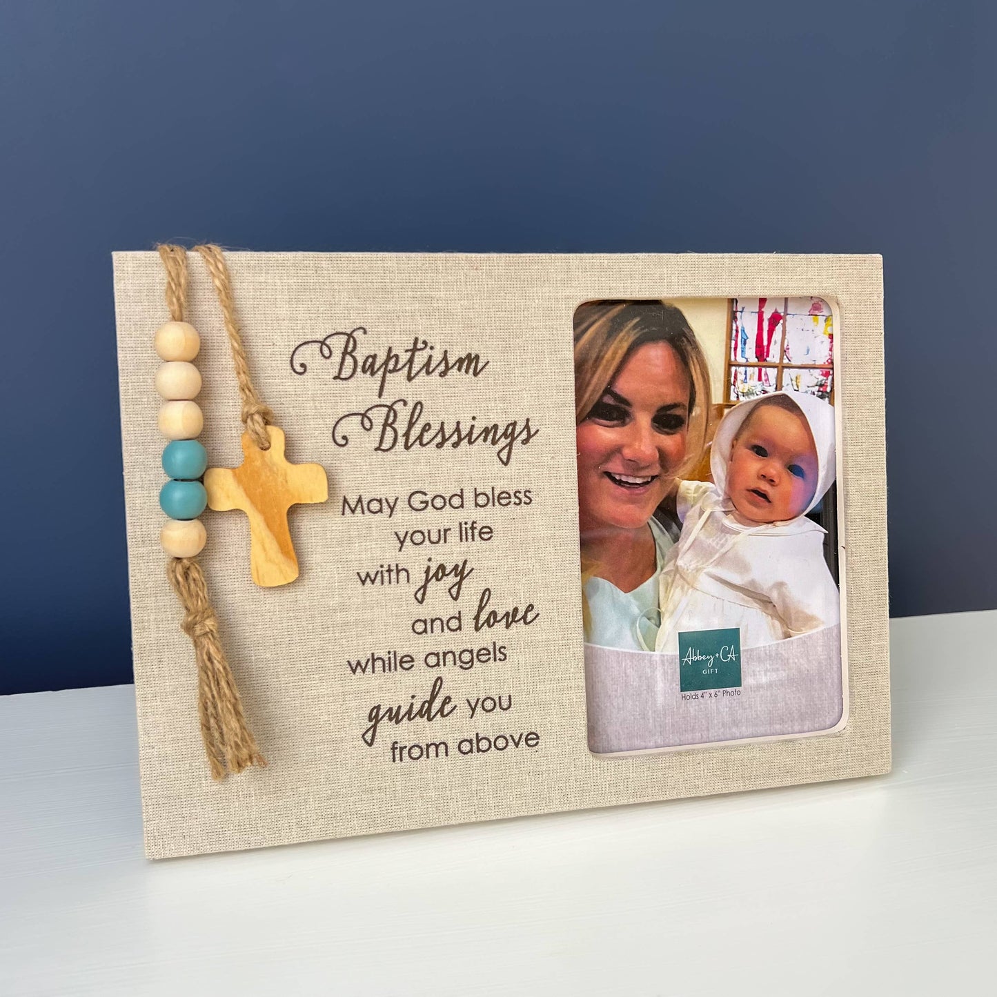 Baptism Fabric Frame