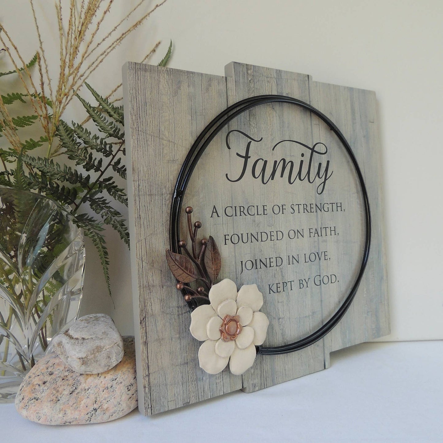 Family Circle of Strength Wall Plaque