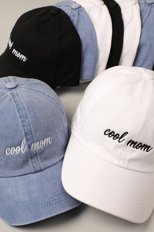 Cool mom Embroidery Baseball Cap