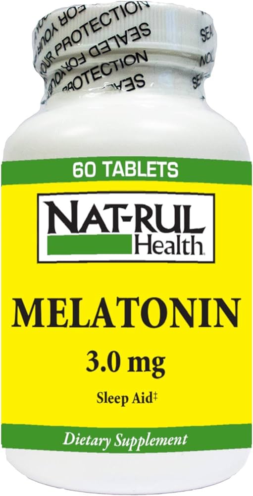 Natrul Health Melatonin 3mg