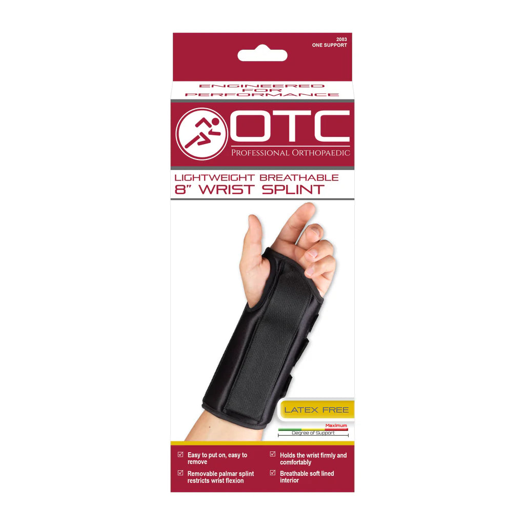 Lightweight Breathable 8'' Wrist Splint