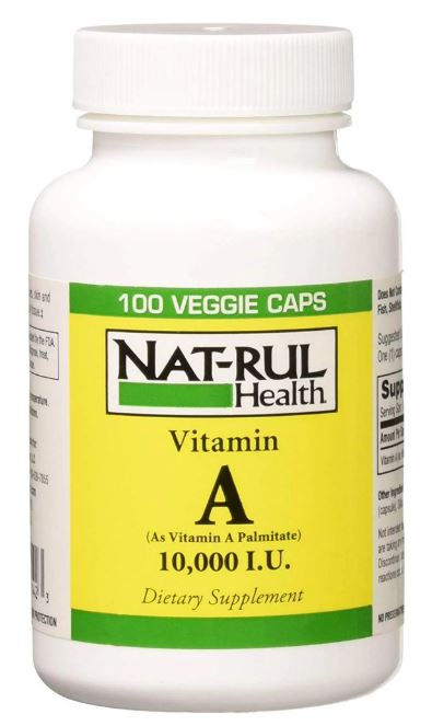 Natrul Health Vitamin A-10,000 I.U.